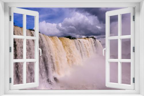 Fototapeta Naklejka Na Ścianę Okno 3D - Iguzu Fall at Brazil Side