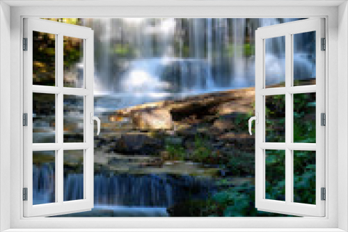 Fototapeta Naklejka Na Ścianę Okno 3D - kkp waterfall