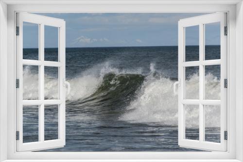 Fototapeta Naklejka Na Ścianę Okno 3D - waves by the sea