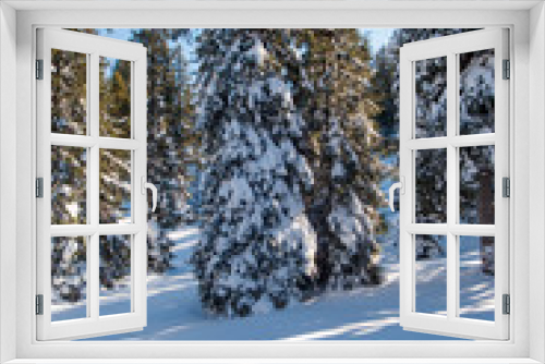 Fototapeta Naklejka Na Ścianę Okno 3D - realy winter in Achenkirch