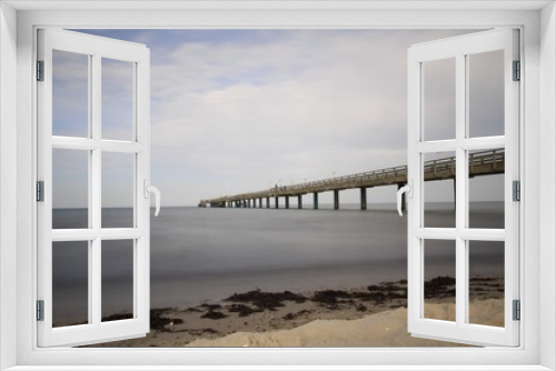 Fototapeta Naklejka Na Ścianę Okno 3D - Seebrücke 