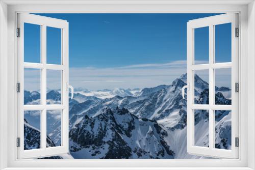 Fototapeta Naklejka Na Ścianę Okno 3D - Switzerland, Titlis snow alps