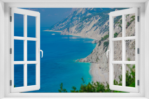 Fototapeta Naklejka Na Ścianę Okno 3D - Landscape in Greece
