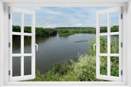 Fototapeta Naklejka Na Ścianę Okno 3D - Sylva River Kungur Russia