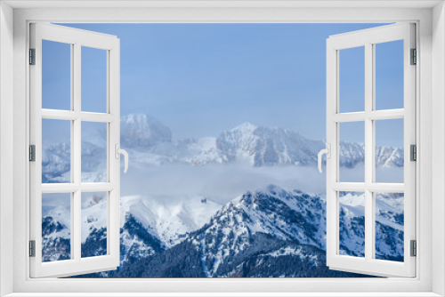 Fototapeta Naklejka Na Ścianę Okno 3D - Amazing Dolomites Mountains