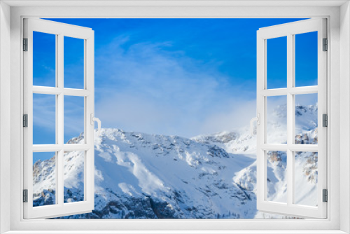 Fototapeta Naklejka Na Ścianę Okno 3D - Amazing landscape with Dolomites Mountains