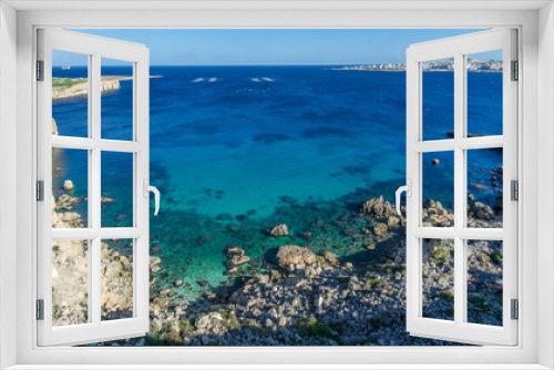 Fototapeta Naklejka Na Ścianę Okno 3D - Maltese coastline