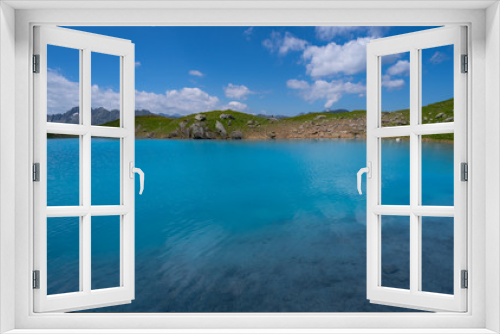 Fototapeta Naklejka Na Ścianę Okno 3D - Karibische Alpen