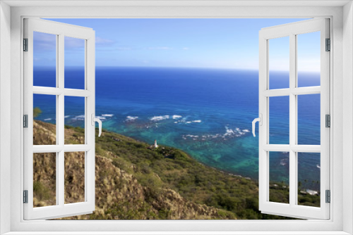 Fototapeta Naklejka Na Ścianę Okno 3D - walking in hawaii