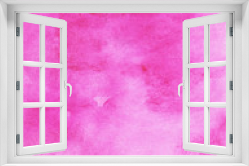 Fototapeta Naklejka Na Ścianę Okno 3D - Bright pink watercolor stains. Fuchsia background