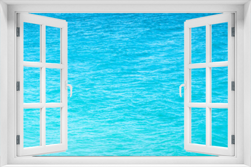 Fototapeta Naklejka Na Ścianę Okno 3D - Blue Water With Ripples