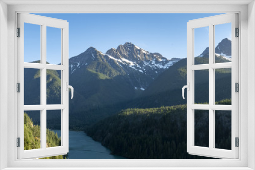Fototapeta Naklejka Na Ścianę Okno 3D - North Cascades Washington