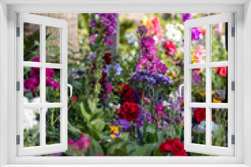 Fototapeta Naklejka Na Ścianę Okno 3D - beautiful wildflowers