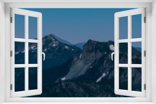 Fototapeta Naklejka Na Ścianę Okno 3D - Mount Rainier National Park Sunset
