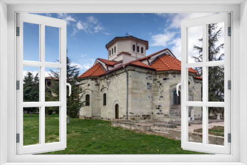 Fototapeta Naklejka Na Ścianę Okno 3D - Medieval Buildings in Arapovo Monastery of Saint Nedelya, Plovdiv Region,  Bulgaria