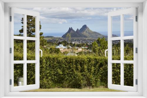 Fototapeta Naklejka Na Ścianę Okno 3D - Mauritius View