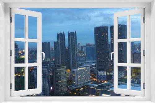 Fototapeta Naklejka Na Ścianę Okno 3D - Pasig City skyline