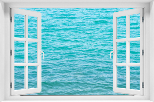 Fototapeta Naklejka Na Ścianę Okno 3D - Beautiful blue sea.