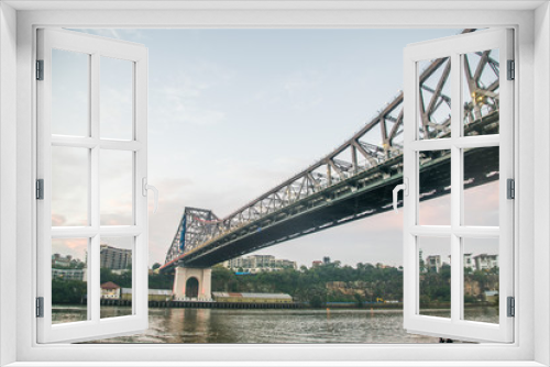 Fototapeta Naklejka Na Ścianę Okno 3D - Story Bridge, Brisbane