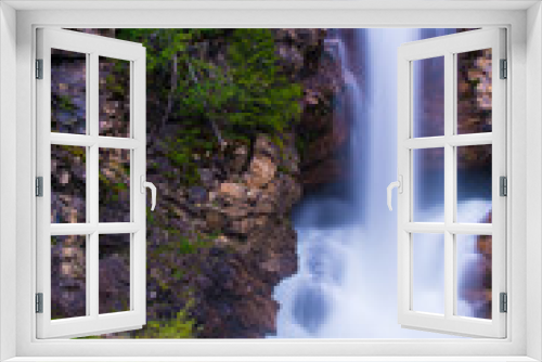 Fototapeta Naklejka Na Ścianę Okno 3D - Running Eagle Falls (Trick Falls)