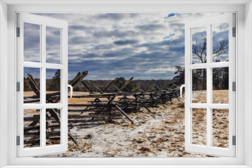 Fototapeta Naklejka Na Ścianę Okno 3D - Manassas National Battlefield