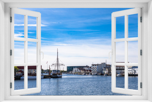 Fototapeta Naklejka Na Ścianę Okno 3D - Haugesund, Norway.