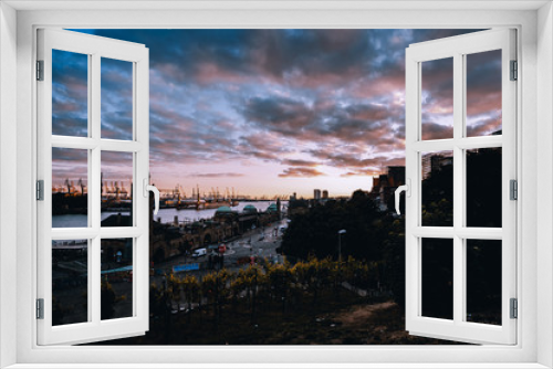 Fototapeta Naklejka Na Ścianę Okno 3D - Hamburger Hafen