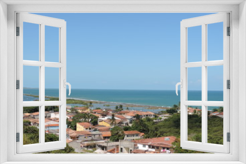 Fototapeta Naklejka Na Ścianę Okno 3D - Santa Cruz Cabrália - Bahia - Brazil 3