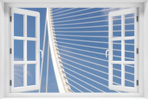 Fototapeta Naklejka Na Ścianę Okno 3D - Serreria Bridge, Valencia