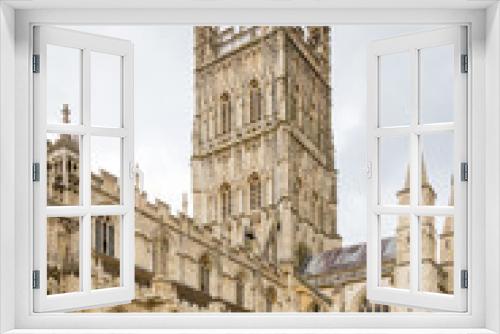 Fototapeta Naklejka Na Ścianę Okno 3D - Exterior of Gloucester Cathedral