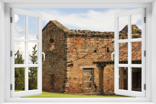 Fototapeta Naklejka Na Ścianę Okno 3D - Ruinas Jesuiticas