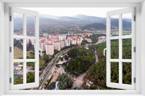 Fototapeta Naklejka Na Ścianę Okno 3D - Aerial Drone View of Ugur Mumcu Aydos Forest in Istanbul / Kartal