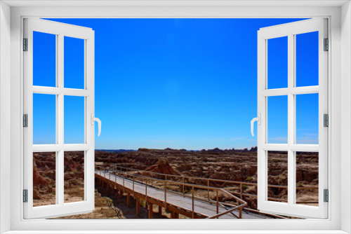 Fototapeta Naklejka Na Ścianę Okno 3D - Badlands National Park