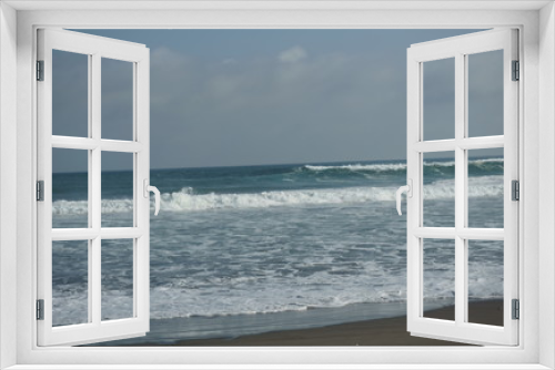 Fototapeta Naklejka Na Ścianę Okno 3D - Water Wave Beach