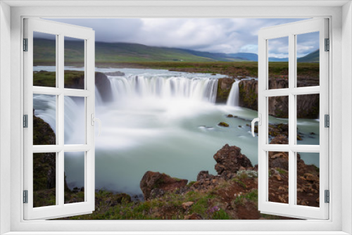 Fototapeta Naklejka Na Ścianę Okno 3D - Godafoss is a waterfall in Iceland.