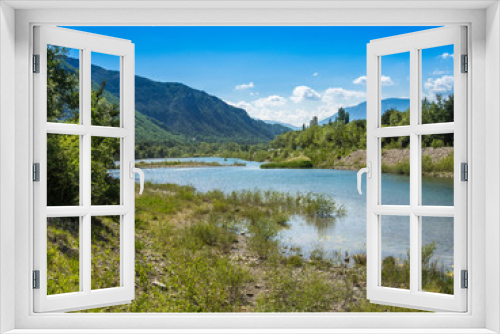 Fototapeta Naklejka Na Ścianę Okno 3D - Drei Seen von Rochebrune