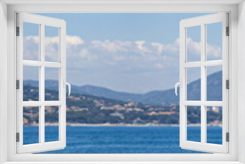 Fototapeta Naklejka Na Ścianę Okno 3D - Panorama von saint tropez