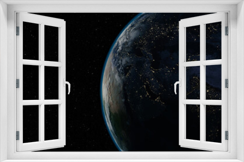 Fototapeta Naklejka Na Ścianę Okno 3D - Erde und Mars - Planeten