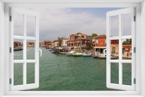 Fototapeta Naklejka Na Ścianę Okno 3D - Burano, Italy - Burano is a small island and, with its colorful buildings, one of the treasures of Venice Lagoon