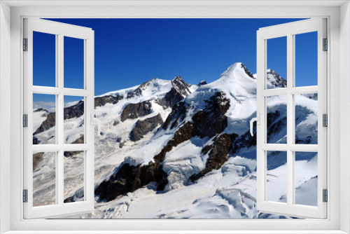 Fototapeta Naklejka Na Ścianę Okno 3D - Monte Rosa - Zermatt (Schweiz)