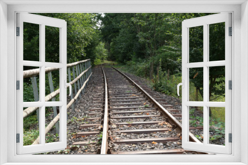 Fototapeta Naklejka Na Ścianę Okno 3D - The Old Railroad / Fragments
