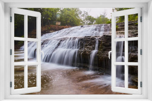 Fototapeta Naklejka Na Ścianę Okno 3D - Indiana Waterfall Exploration