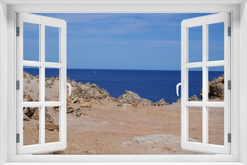 Fototapeta Naklejka Na Ścianę Okno 3D - vista al mar