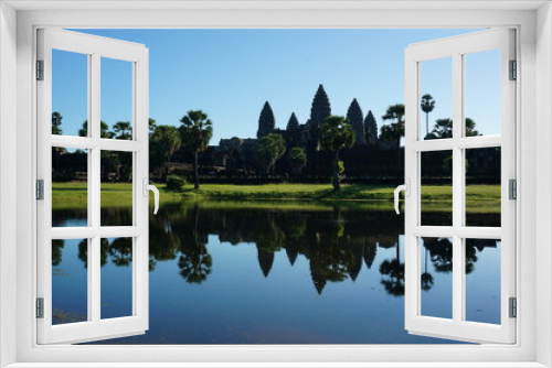 Fototapeta Naklejka Na Ścianę Okno 3D - Angkor Wat