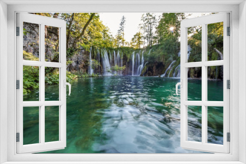 Fototapeta Naklejka Na Ścianę Okno 3D - Plitice in croatia