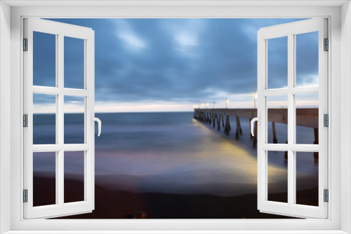 Fototapeta Naklejka Na Ścianę Okno 3D - Pier