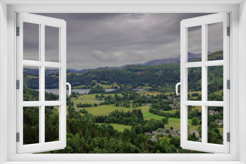 Fototapeta Naklejka Na Ścianę Okno 3D - Fells in the Lake District