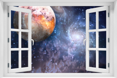 Fototapeta Naklejka Na Ścianę Okno 3D - Planet