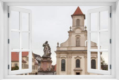 Fototapeta Naklejka Na Ścianę Okno 3D - Cathedral of Ludwigsburg in the old town of Ludwigsburg, Germany.