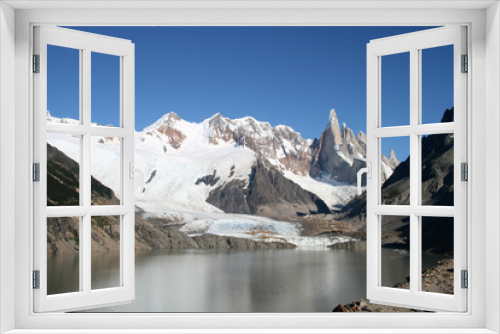 Fototapeta Naklejka Na Ścianę Okno 3D - cerro Torre - Patagonia